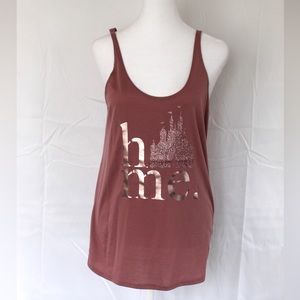 Disney “Home” with Castle Tanktop